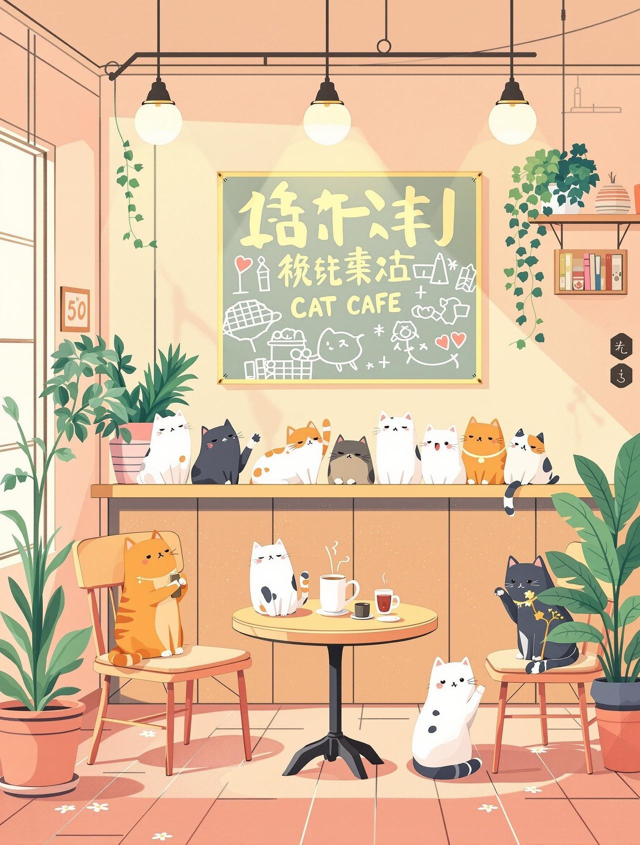 猫咪咖啡馆物语